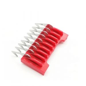 Peigne De Rechange For Tondeuse À Cheveux En Acier Inoxydable, Compatible Avec Wahl, Moser 1400, 1853, 1233, 1234, 1170, 1230, 1233-710, Tondeuse De Barbier(3mm 1233-7100 Red) (fengnanwang, neuf)