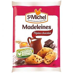 St Michel Madeleines Pépites de Chocolat 400g (lot de 3) (J&S France, neuf)