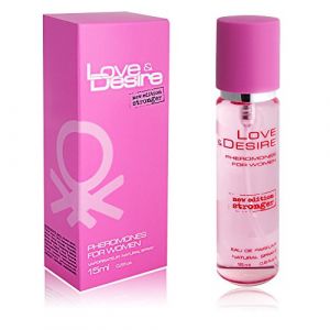 LOVE&DESIRE 15ml phéromones - parfum d'attirance, parfum d'influence pour Femmes (Medpak EU, neuf)