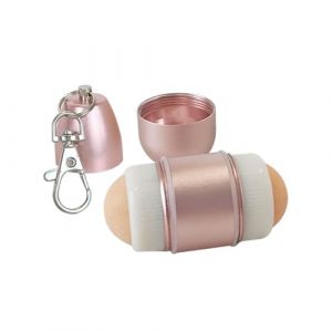 VICASKY Bâtonnet Absorbant Huile Pierre pour Visage Outil de Roller Réutilisable pour Élimination de Huile Pratique et Portable pour Maison Bureau Sorties (Micanties, neuf)