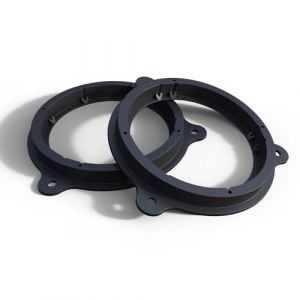 Audioproject A320 - Anneaux de haut-parleur compatibles avec Smart ForTwo - Nissan Micra Juke Qashqai - Dacia Lodgy Sandero Logan Dokker - Renault Kadjar Captur - Paire d'adaptateurs de haut-parleur (Audioproject GmbH, neuf)