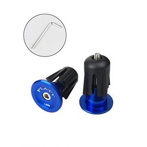 PLATT Bouchon Guidon Velo, Embouts de Guidon Capuchons d'extr&eacute;mit&eacute; de Bicyclette en Alliage d'aluminium pour v&eacute;lo de Route et VTT (PLATT FR, neuf)