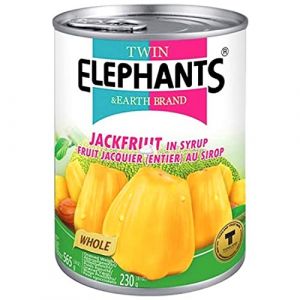 Fruit de jacquier entier au sirop lourd ELEPHANTS 565g Thailande - Pack de 6 pcs (bick.shop, neuf)