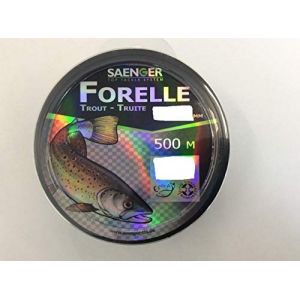 Specitec Fil de pêche - Fil de pêche monofil - Fil de pêche pour poisson carpe truite - brochet - sandre - cabillaud, 0,18 mm (Olanmarp, neuf)