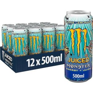 Monster Energy - Limonade Aussie Juiced - 12 x 500 ml (Haus der Biere Berlin - Biere aus aller Welt, neuf)