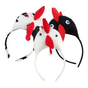 OSOLADY 3pi&egrave;ces Bandeaux Poussin Accessoire Cheveux D&eacute;guisement Serre-t&ecirc;te Cosplay Pour Filles (Yunomiy, neuf)