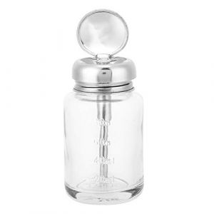 Flacon Pompe Rechargeable Flacon Vide, Distributeur de Pompe à Presser Flacon Pompe de Vernis à Ongles Récipient Vide de Dissolvant de Vernis à Gel pour Huiles Essentielles Shampooing Après-shampoing (Liyishun, neuf)