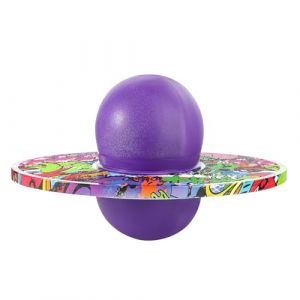 Ballon Sauteur Pogo Stick Jumper Ballon Sauteur Fitness Bâton Sauteur Epais Ballon d'équilibre Anti-déflagrant Ballon de Fitness Jouet de Boule Ballon de Gym Sport Balance Board Planche d'équilibre (LONGTENGUK, neuf)