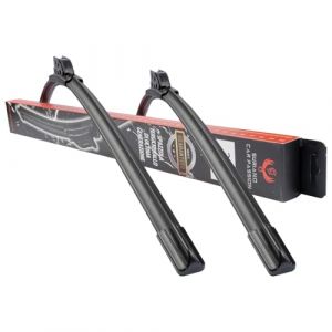 Paire de Balais d'Essuie-Glace Compatibles avec MERCEDES VIANO et VITO &agrave; partir de 09/2005, 55 55 cm Essuie-Glaces Avant Aero Flat Neufs (Car_Passion2013, neuf)