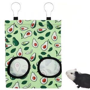 Sacs de foin pour lapins, WizeFolk Sac pour mangeoire de foin, porte-foin sac pour cochons d'Inde sac, suspendu foin sac d'alimentation animal en Inde petite mangeoire rack (guiyangyuanzhandianzishangwuyouxiangongsi, neuf)