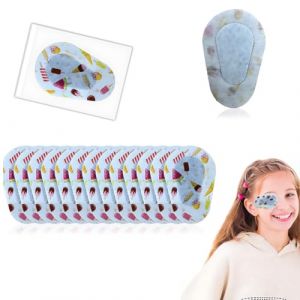 LAKJUOZ 15 Pièces De Pansements Oculaires, Cache Oeil Enfant, Images De Dessins Animés, Patch Adhésif Pour Les Yeux Pour Enfants 6 Modèles Cache Oeil Adhésif En Coton Bloquant La Lumière Pour Enfant (LI LINA DE DIAN, neuf)