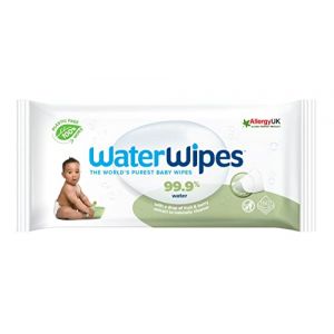 Waterwipes Weaning Lot de 60 lingettes pour bébé (AR First Aid, neuf)