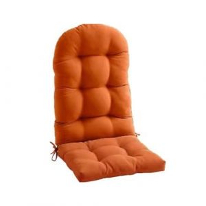 Coussin de Chaise Adirondack &agrave; Dos Haut, Coussin de Chaise &agrave; Bascule imperm&eacute;able, Coussins de Patio pour Meubles d'ext&eacute;rieur,Orange Color (Autumn is coming, neuf)