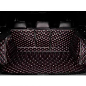 RSEHB Tapis de Coffre de Voiture,Protection Coffre Voiture Tapis,pour MG MG eHS 2020-2025 Protection Coffre Voiture Imperm&eacute;able et R&eacute;sistante,C-Black Red (Satisfactory Store EU, neuf)
