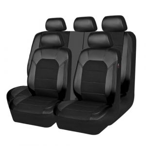 HGTHHK Voiture Ensembles De Housses Si&egrave;ge, pour Nissan Qashqai +2 2008-2013 Housses de si&egrave;ge de Voiture,Interieu Accessoire,Confortables Respirant,A-Black (shengxinchuanghui, neuf)