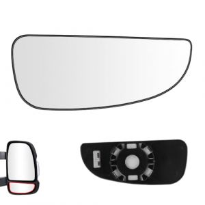 SENZEAL Verre de R&eacute;troviseur Remplacement pour Fiat Ducato Citro&euml;n Jumper Peugeot Boxer 2006-2023 Chauffant Retroviseur Ext&eacute;rieur (Inf&eacute;rieur Droit) (senzeal, neuf)