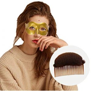 1pc moelleux croissant en forme de multiplicateur princesse cheveux pad racine feuillet&eacute;e b&acirc;ton cheveux outils &agrave; cheveux cheveux Bun shapers accessoires de cheveux Durable et Pratique (Jiayang Hongye Trading, neuf)