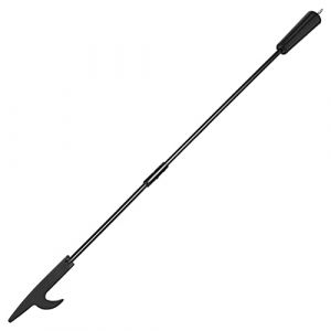 onlyfire Tisonnier de Chemin&eacute;e 91 cm en Acier, Poker de Feu avec Crochet, Accessoire pour Po&ecirc;le &agrave; Bois, Chemin&eacute;e et Barbecue (Onlyfire Store, neuf)