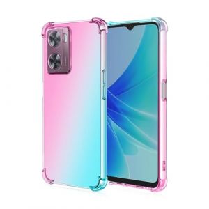 EASSGU Coque pour HMD Pulse/HMD Pulse+ (6.65" inches), Housse de Protection de Couleur D&eacute;grad&eacute;e Transparente, &Eacute;tui de T&eacute;l&eacute;phone Anti-Chute et Anti-Rayures - Rose Vert (EASSGU, neuf)
