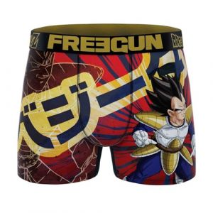 FREEGUN Boxer Homme Dragon Ball Z Vegeta (XXL, DBZ11) (FUN_HEAD, neuf)