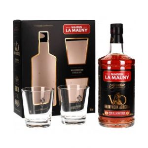 Maison La Mauny Rhum Ambre Agricole Vo 40 Coffret + 2 Verres (Rhum  Attitude, neuf)