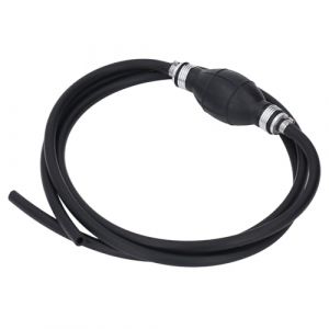 Pompe manuelle de transfert de carburant, kit de pompe d'aspiration de liquide avec tuyau en caoutchouc NBR, pompe à siphon manuelle résistante à l'huile pour tondeuse à gazon et pompage manuel (yanmeerU, neuf)