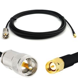 RANGEFUL PL259 &agrave; SMA M&acirc;le 4m UHF C&acirc;ble coaxial RG58 50 Ohm &mdash; R&eacute;sistant aux intemp&eacute;ries &mdash; rallonge pour HAM cable antenne CB Radio Analyseur Tosmetre Marine RF VHF Cibi SDR Radio Amateur (RANGEFUL, neuf)