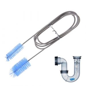 GHPKOTW 1 Pièce Brosse De Nettoyage Pour Aquarium, 155Cm Brosse De Nettoyage Pour Aquarium Flexible Double Ended Tuyaux Filtres Tubes Brosse, Pour Aquarium, Bleu (ZBr4469, neuf)