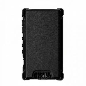 inorlo Coque de protection pour Sony Walkman NW-A306, NW-A307 et NW-A105, avec dos nervur&eacute;, r&eacute;sistant aux chutes et bouchon anti-poussi&egrave;re de chargeur, noir (nervur&eacute; noir) (inorlo, neuf)