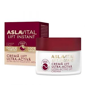 Aslavital Lift Instant, Crème Lift Ultra-Active, Pour tous les types de peau, 50 ml (LESS WASTE, neuf)