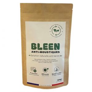 BLEEN I Produit anti moustique naturel I Interieur & Exterieur I Traitement Bti anti larve I Efficacité 90% pendant 4 semaines (Bleen - Jardinerie, neuf)