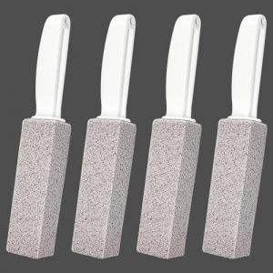 Pierre Ponce Toilette Nettoyage,5 Pièces Pierre Ponce avec Poignée Plastique,Pierre Ponce Wc,Brosse de Nettoyage en Pierre Ponce,pour Nettoyer Les Toilettes,Les Cuisines,Les Éviers (A) (HONEYCOMPRA, SOCIEDAD LIMITADA, neuf)