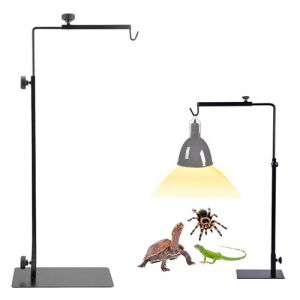 Jiavlyx Support De Lampe pour Reptiles, Support De Lampe pour Reptile Réglable, Hauteur Réglable 54-94cm Largeur 25-45cm, Support De Lampe Chauffante, pour Reptiles Tortues Araignées Geckos Lézards (Yincan Department Store Daily Necessities, neuf)