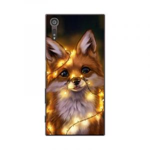 KARTXITAI Coque Compatible avec Sony Xperia XZ,Housse &Eacute;tui de Protection en Ultra Transparente Silicone en Gel TPU Souple Case Cover Shock-Absorption-Renard Rouge (KARTXITAI, neuf)