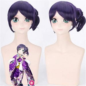 Anime LoveLive diable Tojo Nozomi orthodoxe Kimono éveil perruque Cosplay Costume Halloween unisexe Cosplay perruques (good stuff A, neuf)