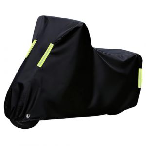 Housse de Moto pour BMW R 1200 RT,Bache Moto Etanche Robuste avec Bandes R&eacute;fl&eacute;chissantes,Imperm&eacute;able,Protection Ext&eacute;rieure Quatre Saisons. (SXWPFDZSW, neuf)