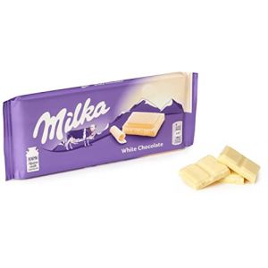 Tableta De Chocolate Blanco Milka 100gr (PAStation, neuf)