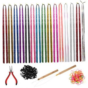 Beaupretty 1 Ensemble D'Extensions De Cheveux En Fil D'Or Kit De Guirlandes Pour Filles Mèches De Cheveux Accessoires Pour Cheveux Mèches De Guirlandes Kit (kiLIHK, neuf)