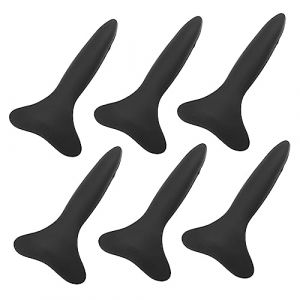 VICASKY 6 Pièces Peigne à Sourcils Silicone Outil de Maquillage Doux et Non Rayant pour Entretien des Sourcils (Micanties, neuf)