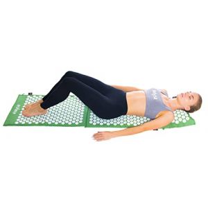 THERMO MYSA DUO XXL: LE PLUS GRAND ENSEMBLE TAPIS + COUSSIN D'ACUPRESSION: 180 CM! INCROYABLE EFFET ANALGESIQUE/RELAXANT SUR TOUT LE CORPS: 15.576 POINTES! POUR GRANDES STATUTS| 7 SACS + TUTORIELS (M Y S A, neuf)