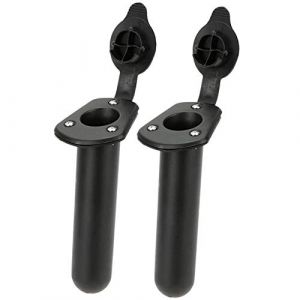 Snowtain 2Pcs Supports De Canne À Pêche,Porte-Canne à Pêche,Bateau de pêche Porte-Canne,Bateau De Pêche Titulaire De Rod,Set en Plastique Encastré,Bateau Côté attaquer pour la pêche en Bateau (Snowtain, neuf)
