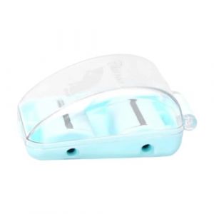 Jiuvaso Mini ramasseur de miettes en gomme, accessoire de bureau, ramasseur de miettes de bureau pour étudiants, Bleu (Lurjsjrgk, neuf)