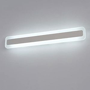 Lichtsse 28W Lampe Miroir Applique Salle de Bain Lumière blanche 6000K LED 2240LM Salle de Bain Intérieure Moderne lampe Eclairage Salle de Bain 100CM IP44 Imperméable Éclairage pour coiffeuse Led (Lichtsse Home Shop, neuf)