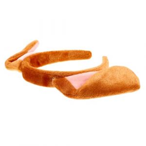 Baluue 1 -tête Oreilles De Chien Pour Adulte Motif Dessin Animé Pour Fête D'anniversaire (Fortune Luck, neuf)
