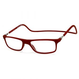NEW VISION Lunettes, Lunettes Loupe, Lunettes De Lecture Magnétique, Longueur RéGlable Lunette De Lecture Homme Femme, NV2904 (Rouge, 3.5, diopters) (New Vision Milano, neuf)