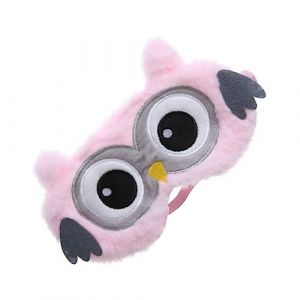 COLLBATH 2 Pcs Masque Pour Les Yeux En Peluche Cache-Yeux Bandeau De Sommeil Pour Adulte Jouer Patchs Pour Les Yeux Pour Enfants Bandeaux Pour Adultes Cache-Yeux Bandeau De Sommeil Animal (Murdoffi, neuf)