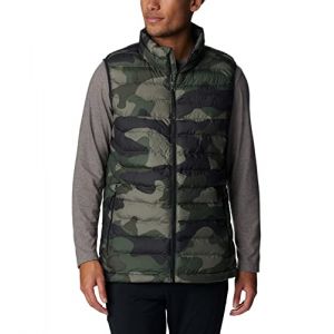 Columbia Powder Lite Vest Doudoune sans manches Homme , Imprimé camouflage vert pierre , XL Taille Tall (Frank Joe International, neuf)