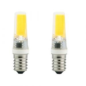 2 pcs/lot LED G4 G9 E14 3W 6W ampoule AC/DC 12V 220V lampe à LED COB projecteur lustre remplacer les lampes halogènes blanc froid/chaud-E14-6W-220V_Blanc froid (hongfukeji, neuf)