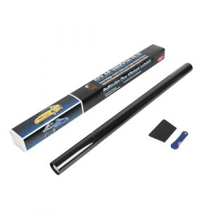 Film pour fenêtre de Voiture VLT Fenêtre Teinte Verre Shading Autocollant Protection UV Film d'obscurcissement Noir foncé pour Voiture Chambre 1%/5%/15%/20%/25％/35%/50%/70%(300 x 50 cm) (2mil-70%) (xiamenfenghanxuemaoyi, neuf)