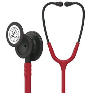 3M Littmann® Classic III Stethoscope de surveillance avec gravure laser gratuite, Bordeaux - Noir - 5868 (icare2004, neuf)